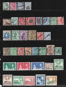 MALTA – 1885-1974 – COLLECTION OF 134 DIFFERENT STAMPS – USED/MINT - Picture 1 of 4