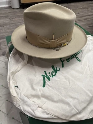 Chapéu de areia Nick Fouquet Fedora St Palais tamanho 7 (56) - Imagem 1 de 4