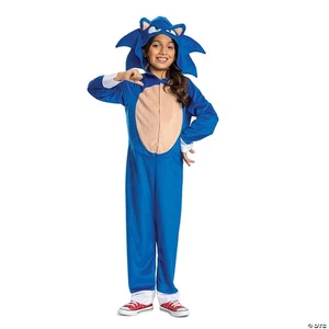 Kids Classic Sonic Movie Costume Large 10-12 - Picture 1 of 1