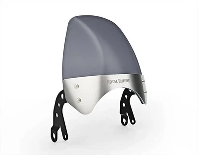 Originale Royal Enfield Tinted Tall Fly Screen 1990414 Interceptor &... - Immagine 1 di 4
