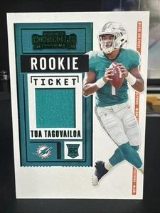 Tua Tagovailoa 2020 Contenders Rookie Ticket Patch RC - Picture 1 of 13