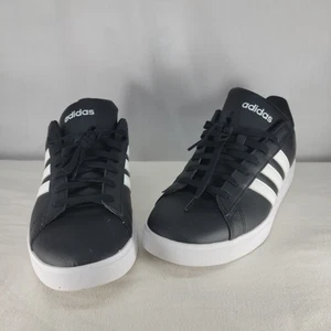 Adidas Herren 11,5 Advantage Base Schwarz Weiß Turnschuhe Freizeit Streetwear Klassisch - Bild 1 von 8