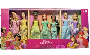 Disney Princess Story Sparkle Princess Doll 7-Pk Gift Set - Picture 1 of 9