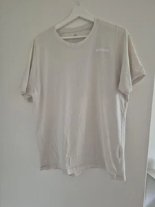 Adidas Climate Herren Shirt Laufshirt Weiss Gr. L - Bild 1 von 3