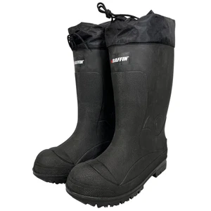 Baffin Men's Titan Plain Toe Insulated Rubber Boots Black Size US 9 - Picture 1 of 10