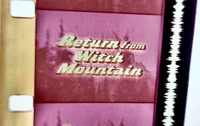 Return from Witch Mountain 16mm sound feature 3 reel film plays well Disney 1978 - Image 1 of 4