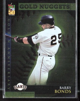 2001 Topps #GA17 Barry Bonds Golden Anniversary - Image 1 of 2