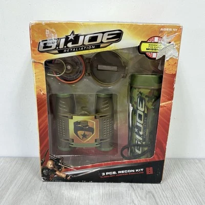 Kit de reconocimiento de 3 piezas GI Joe Retaliation 2013 linterna brújula binoculares Foto 1 de 4