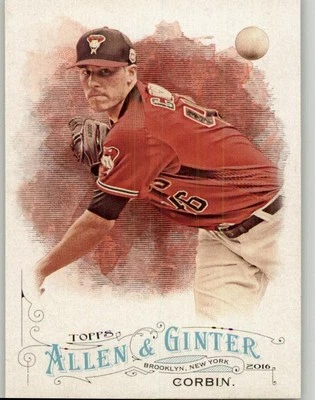 2016 Topps Allen & Ginter Patrick Corbin #310 Arizona Diamondbacks - Image 1 of 2