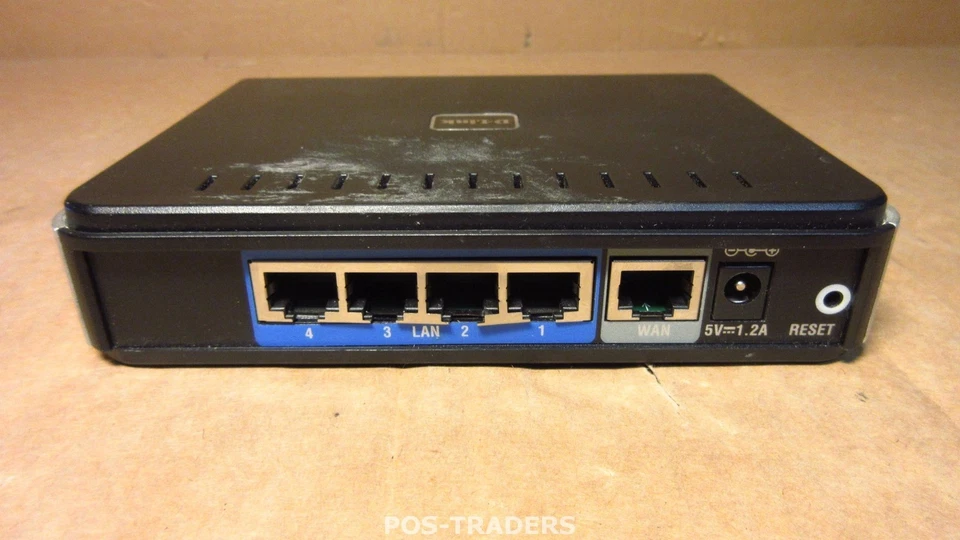 D-Link DIR-100 Ethernet 4-Port Router 4 10/100BASE-TX Ethernet ports EXCL PSU - Bild 1 von 2