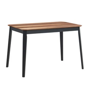 Mid Century Rectangular Dining Table w/Solid Wooden Legs Home Kitchen Walnut - Picture 1 of 5