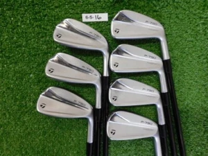 TaylorMade 2021 P790 Forged Irons 4-P MMT 75 Stiff Graphite with Midsize Grips - Picture 1 of 12