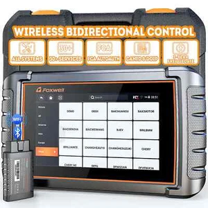 NT809BT Car Bluetooth OBD2 Scanner All System ABS SRS SAS Reset BiDirectional - Picture 1 of 17