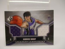  2005-06 SPx Winning Materials #AB Andrew Bogut BUCKS