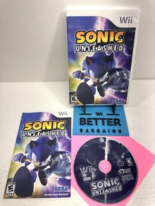 Sonic Unleashed (Nintendo Wii, 2008) - CIB Complete w/Manual - Picture 1 of 12