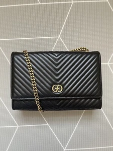 CLEARANCE Women’s Quilted Leather Crossbody Chain Bag NEW Mothers Day Gift - Picture 1 of 7