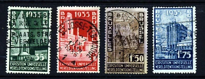 BELGIUM 1934 International Exhibition Brussels Set SG 659 to SG 662 VFU - Image 1 of 2