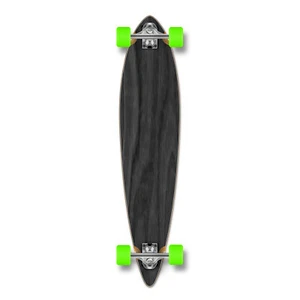 Yocaher Pintail Blank Longboard Complete - Stained Black - Picture 1 of 8