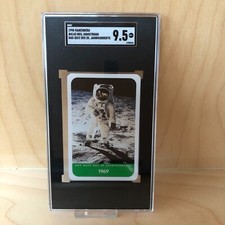 Neil Armstrong 1998 Harenberg Das Quiz Des 20 Jahrhunderts #4143 SGC 9.5 NASA