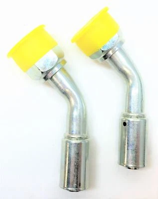 EATON/WEATHERHEAD Crimp Hose Fitting 75710E-W51 [Lot of 2] NOS - Image 1 of 4