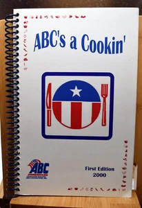 ABC"s A Cookin Oklahoma Community Cookbook Assoc Builders & Contractors 2000 - Imagen 1 de 6