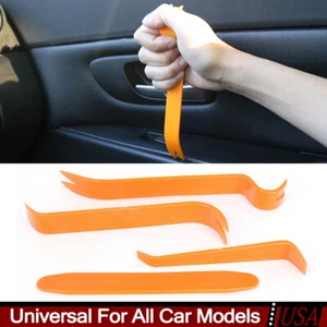 Car Trim Removal Tool Set Auto Dashboard Door Panel Interior Clip Kits Plastic - Foto 1 di 10