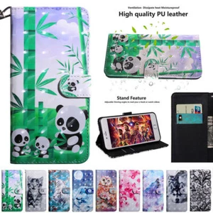3D Painted Leather Wallet Phone Case For Nokia G20 G50 G11 G21 5.3 3.4 5.4 7.2  - Picture 1 of 62