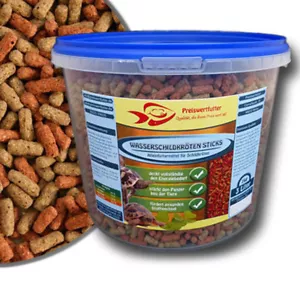 Wasserschildkröten Sticks 3L Eimer 1 kg Schildkrötenfutter Reptilienfutter Fisch - Bild 1 von 1
