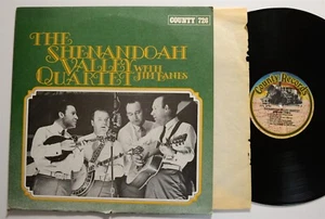 BLUEGRASS LP Shenandoah Valley Quartet with Jim Eanes County LP 726  - Picture 1 of 1