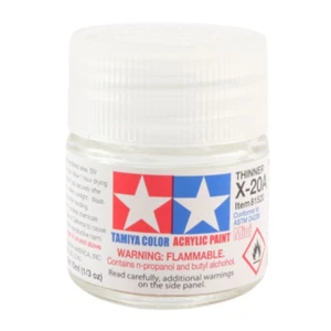Tamiya X-20A Acrylic Paint Thinner 10ml 81520 - Picture 1 of 1