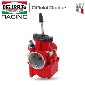 09381 CARBURATORE DELLORTO VHST 28 BS 2T ARIA MANUALE SCOOTER UNIVERSALE -ROSSO - Imagen 1 de 2