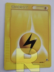 Energia Base Elettro / Lightning Energy ® Expedition 163/165 ® Pokemon ® EX - Picture 1 of 4