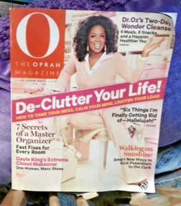 O, The Oprah Magazine March 2012 VOL. 13 NO. 3 DR. OZ DE-CLUTTER YOUR LIFE - Picture 1 of 1