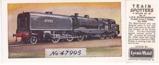 Train Spotters Lyons Maid LMR BEYER GARRATT CLASS TANK Cards 41 Card #47995