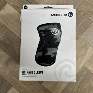 REHBAND RX Knee Sleeve 5mm Medium Support XS Camo