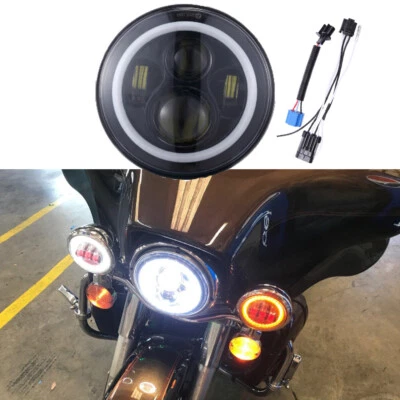 7" LED Headlight For Harley Davidson Electra Glide Ultra Limited /Ultra Classic - Image 1 of 4