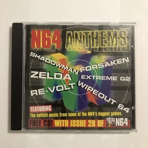 N64 Nintendo 64 Anthems CD - Shadowman Forsaken Wipeout Zelda - Picture 1 of 6