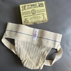 Bike Vintage Men Jockstrap 1900’s Made By Wright & Ditson W/ Display Box New - Picture 1 of 17