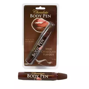 Sexy Pluma de Pintura Corporal de Chocolate San Valentín Divertida Medias Relleno Regalo - Imagen 1 de 1
