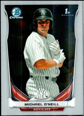 2014 Bowman Chrome Prospects #BCP48 Michael O'Neill New York Yankees - Image 1 of 2