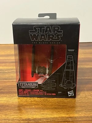 SHUTTLE KYLO REN SERIE TITANIO STAR WARS SERIE NEGRA # 3 SELLADO DE FÁBRICA NUEVO EN PAQUETE Foto 1 de 4