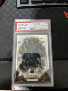 2023-24 Topps Chrome Ronaldinho Legendary Variation Case Hit Ssp Barcelona - Picture 1 of 5