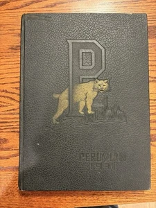 1931 Peru Nebraska High School Yearbook - Football Basketball Volleyball - Bild 1 von 12