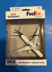 Rare Brand new fedex Boeing 777 ornament Die cast metal from Daron NO. RT1038 - Picture 1 of 6