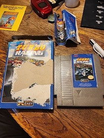 Al Unser Jr.'s Turbo Racing CIB - Nintendo NES *game In EXCELLENT Cond