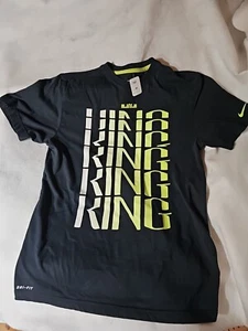 NWT Nike Dri Fit Lebron James King T Shirt Mens Size Medium - Picture 1 of 8