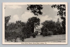 Postcard Sweet Briar House Sweet Briar College Virginia - Picture 1 of 2
