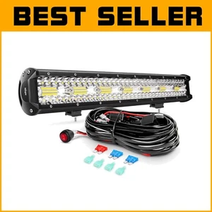 IP67 Waterproof 20" 420W LED Light Bar – Unmatched Brightness for Adventures - Picture 1 of 10