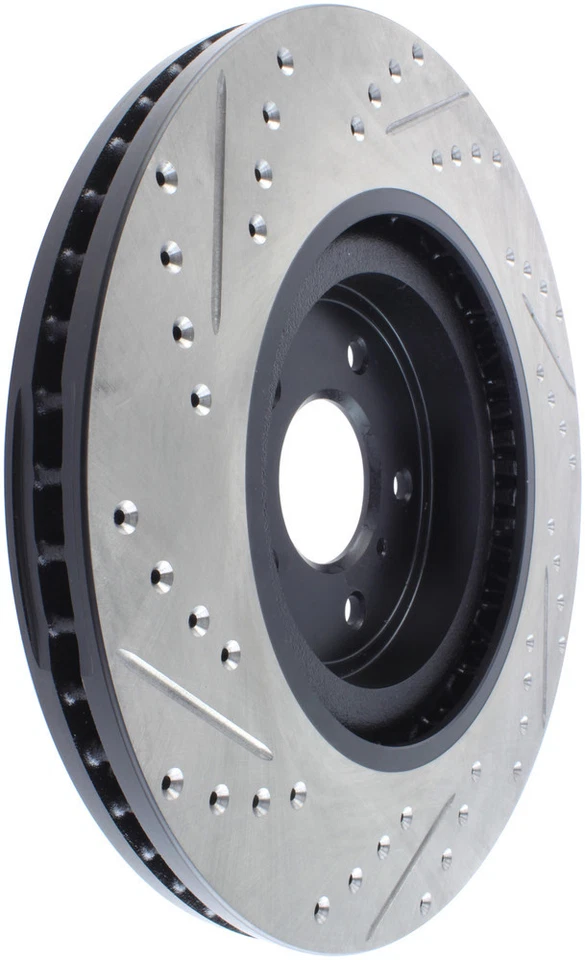 StopTech for Infiniti G37 / for Nissan 370Z SportStop Slotted & Drilled Front Le - Image 1 of 1