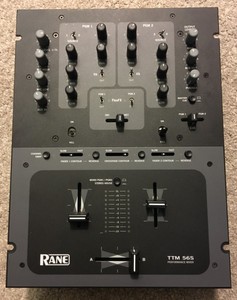 Rane TTM-56S Pro DJ Scratch Mixer Working With Power cord.